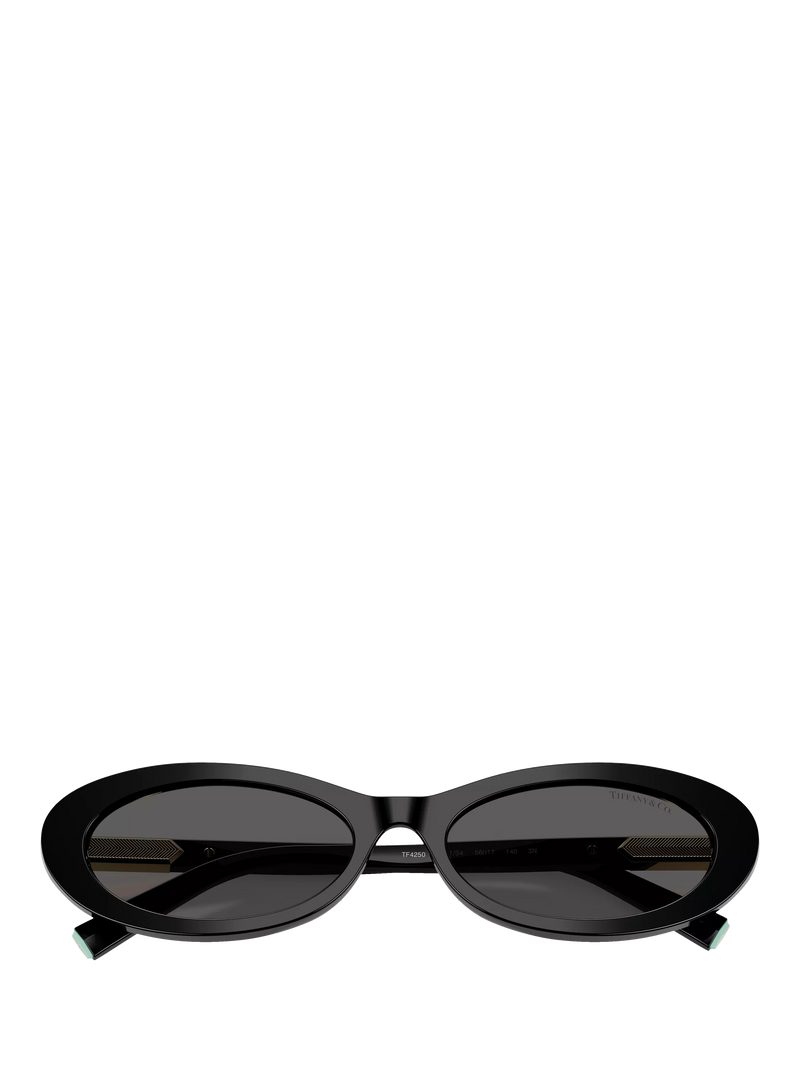 Tiffany & Co oval sunglasses black 56mm, UK version