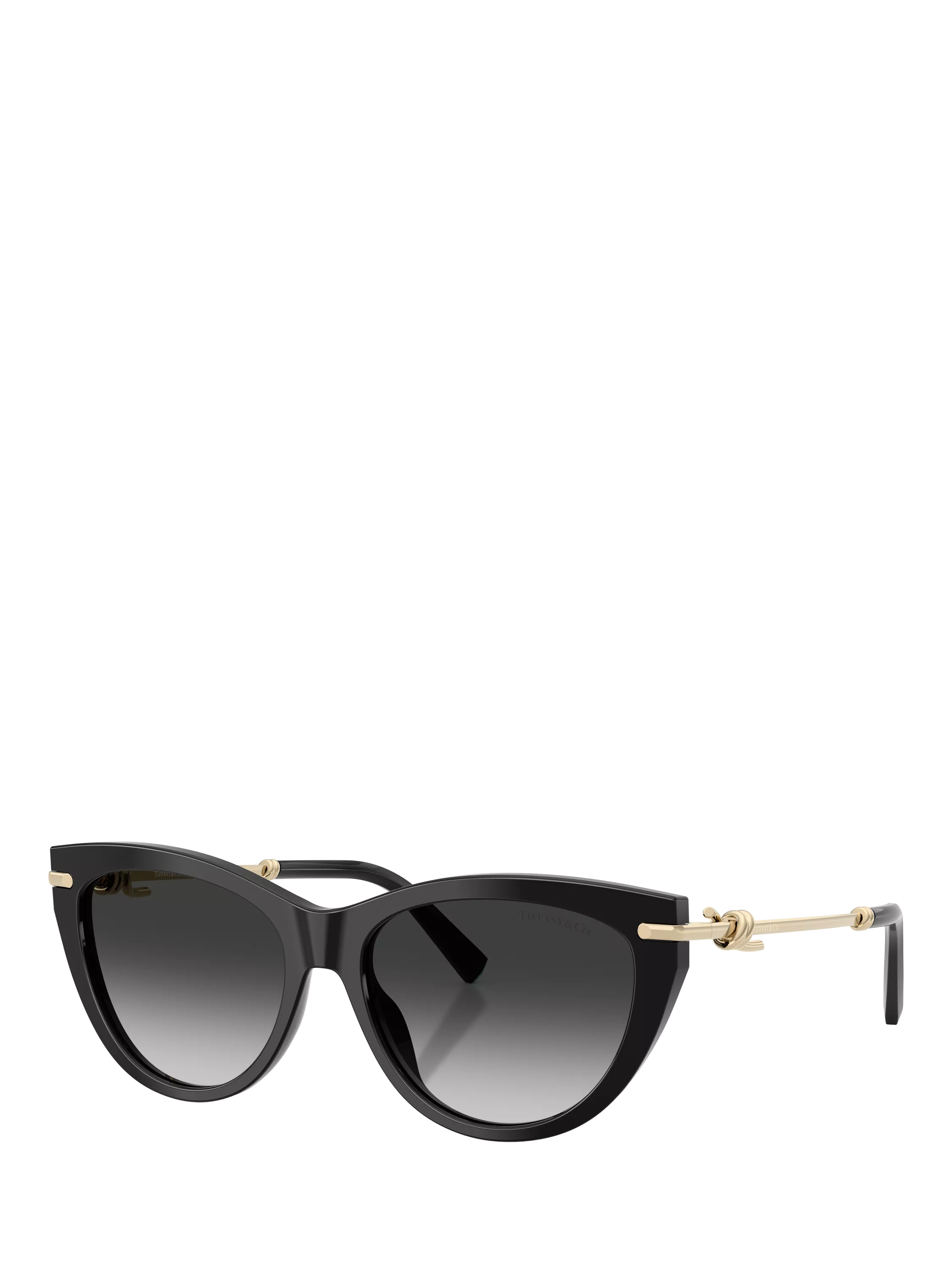 Tiffany & Co cat's eye sunglasses black gradient lenses - British product