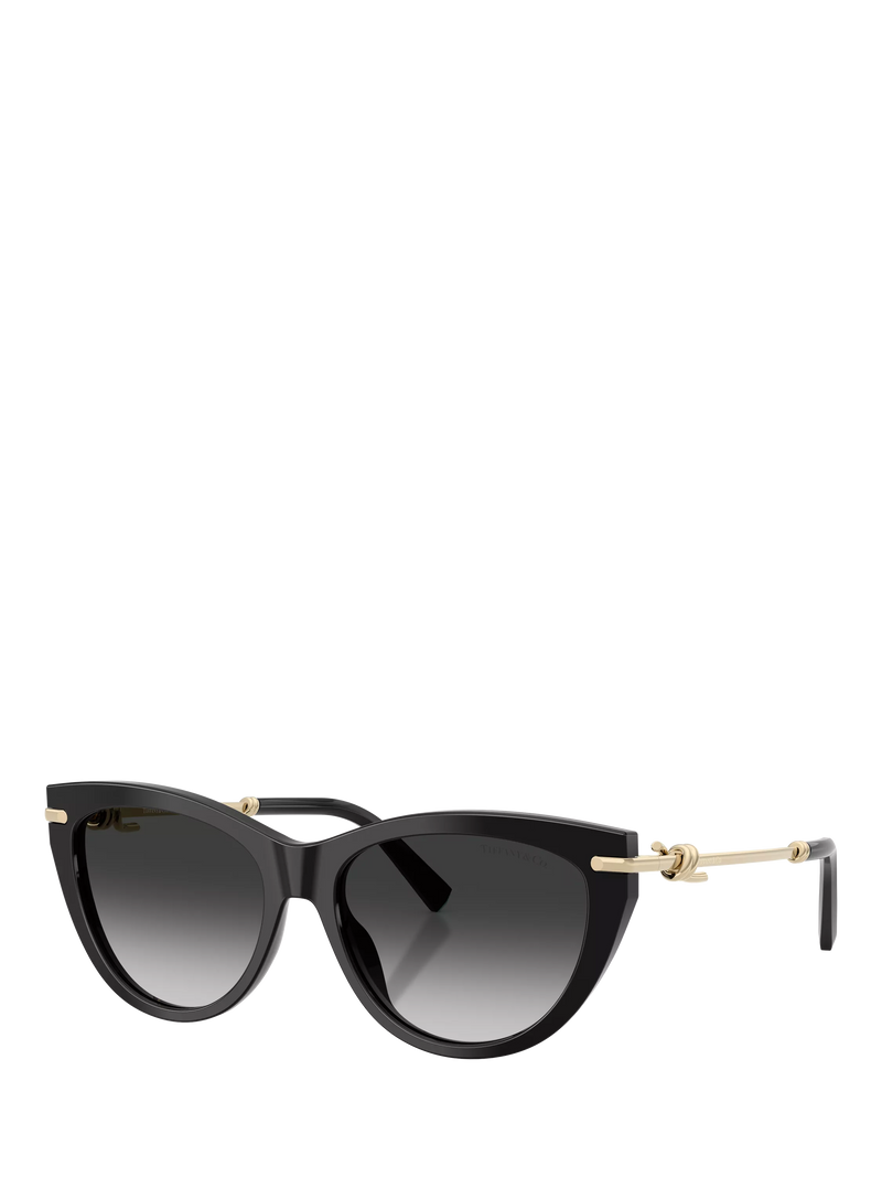 Tiffany & Co cat's eye sunglasses black gradient lenses - British product