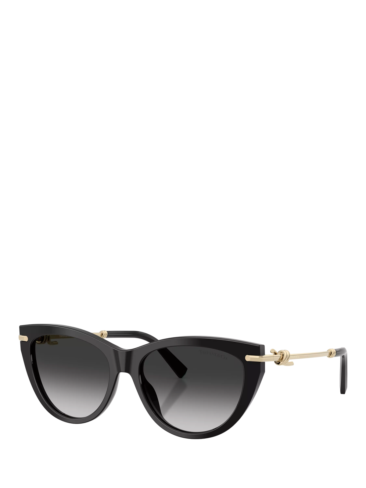Tiffany & Co cat's eye sunglasses black gradient lenses - British product