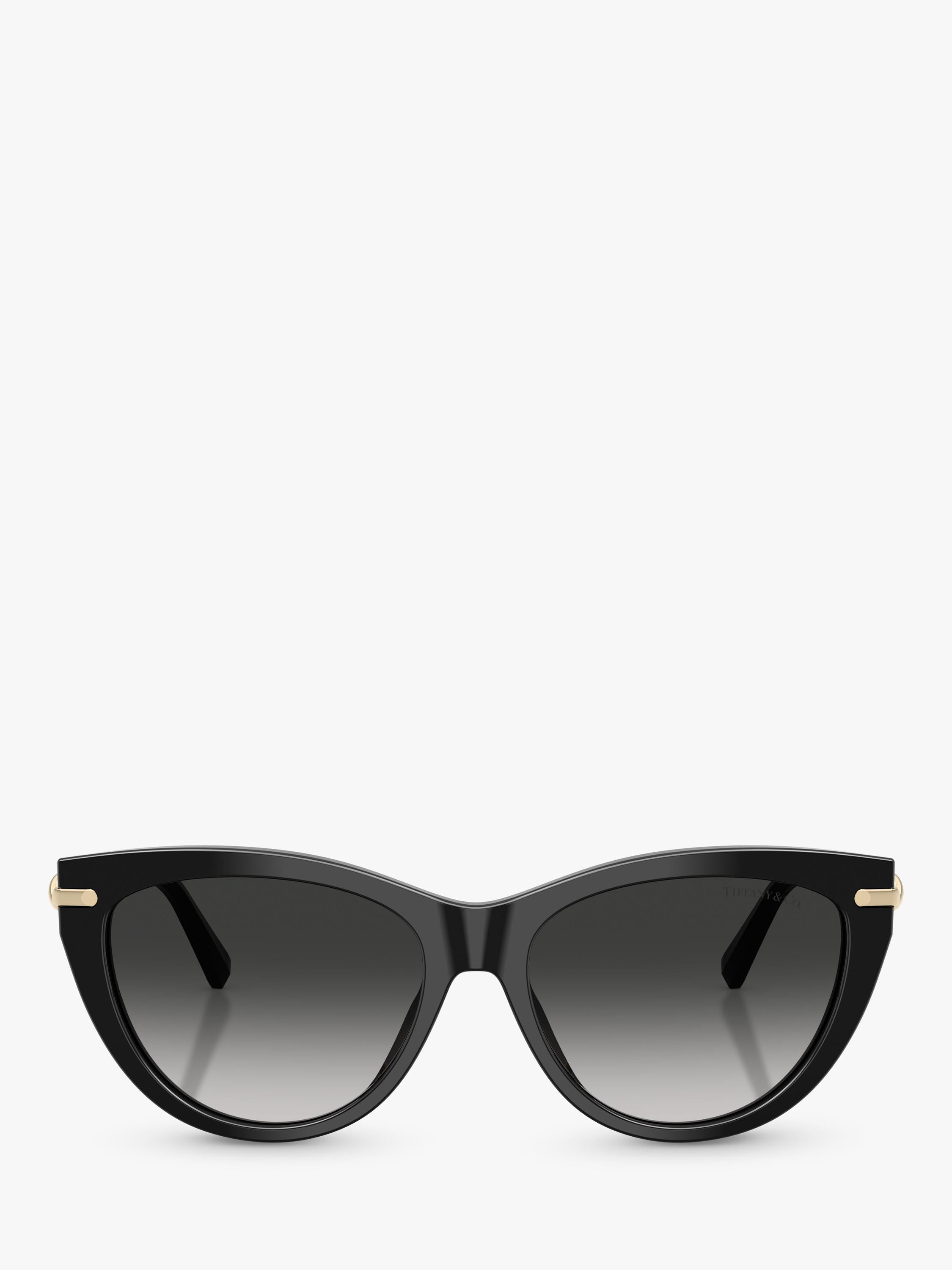 Tiffany & Co cat's eye sunglasses black gradient lenses - British product