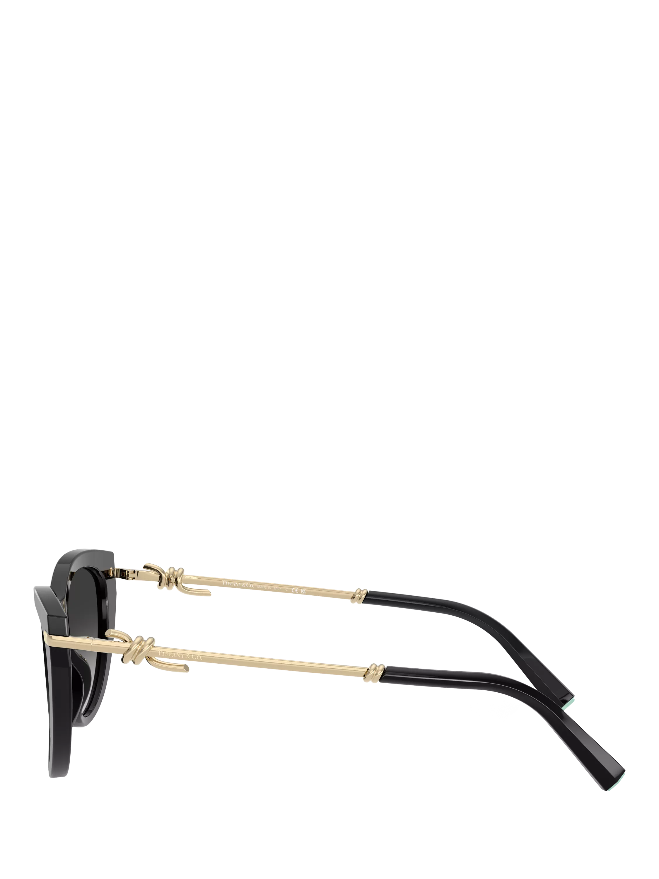 Tiffany & Co cat's eye sunglasses black gradient lenses - British product