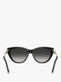 Tiffany & Co cat's eye sunglasses black gradient lenses - British product