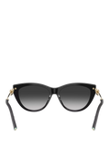 Tiffany & Co cat's eye sunglasses black gradient lenses - British product