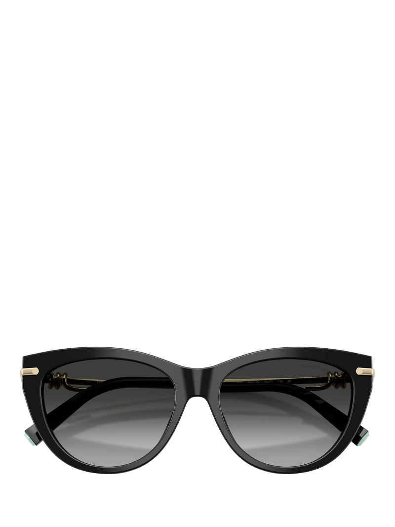 Tiffany & Co cat's eye sunglasses black gradient lenses - British product
