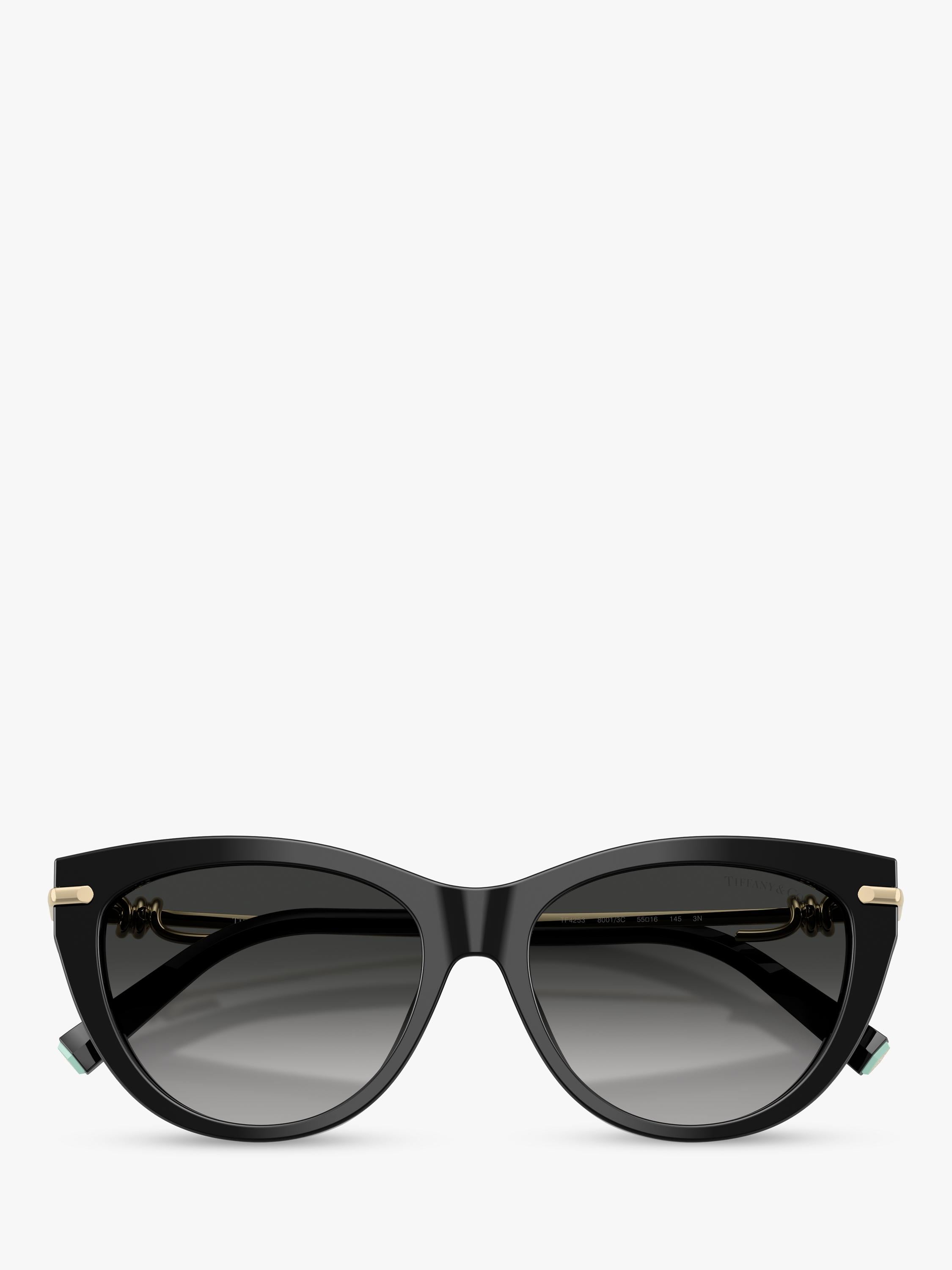 Tiffany & Co cat's eye sunglasses black gradient lenses - British product