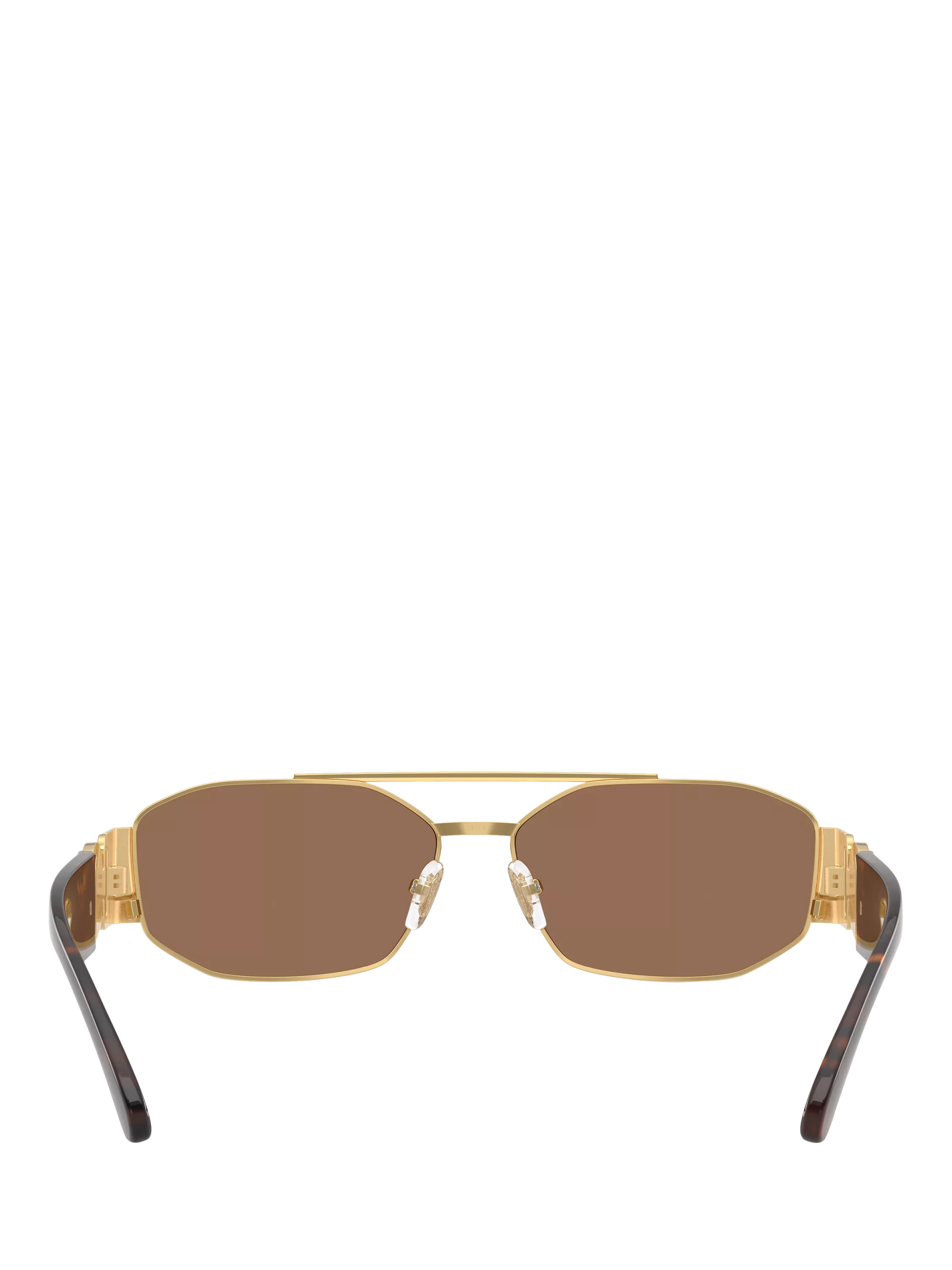 Versace irregular sunglasses gold brown, imported from the UK