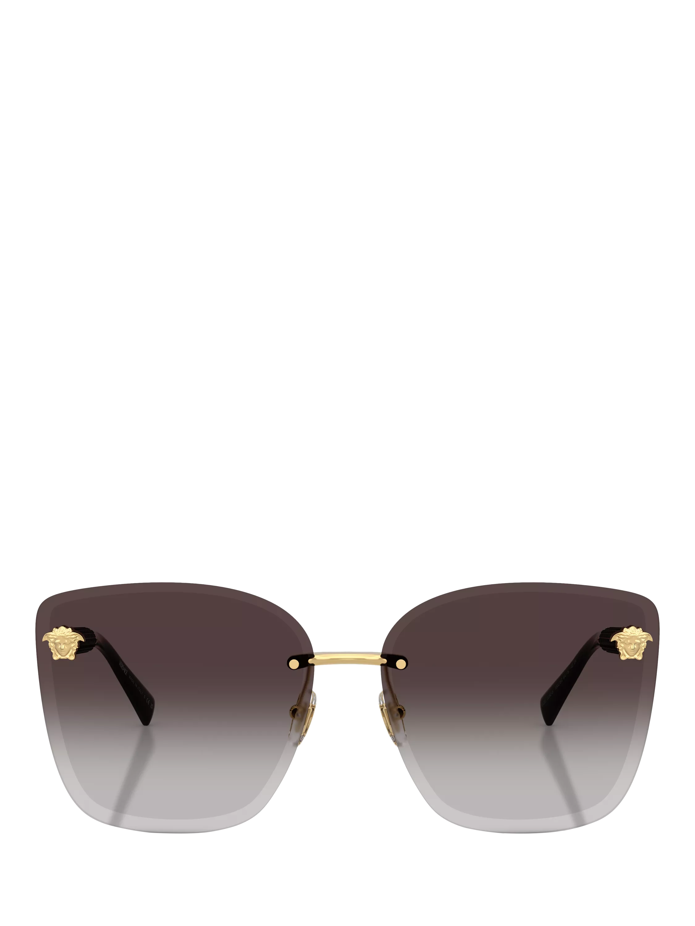 Versace cat's eye sunglasses gold/grey gradient (British brand)
