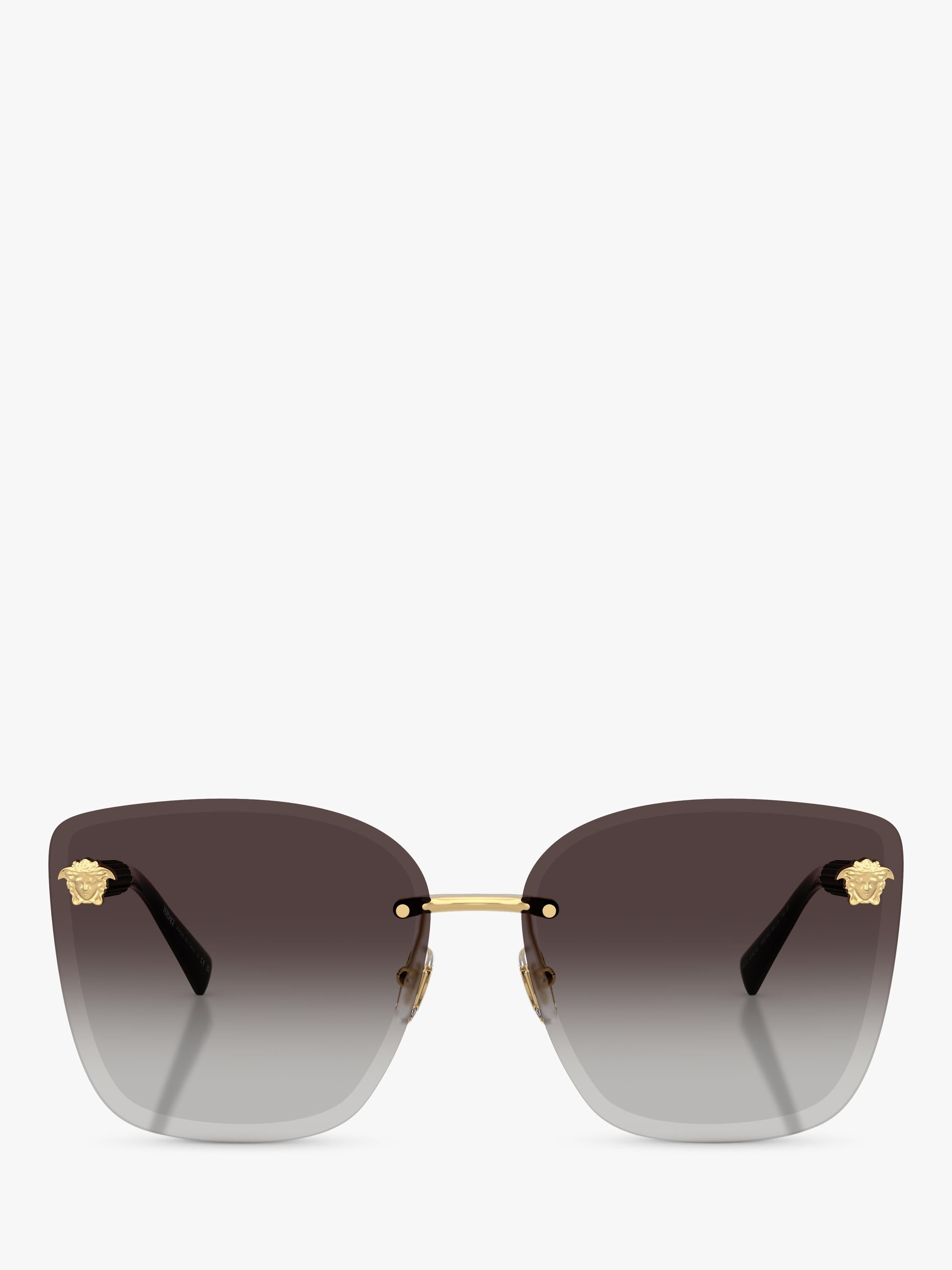 Versace cat's eye sunglasses gold/grey gradient (British brand)