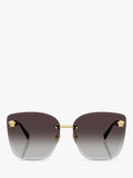 Versace cat's eye sunglasses gold/grey gradient (British brand)