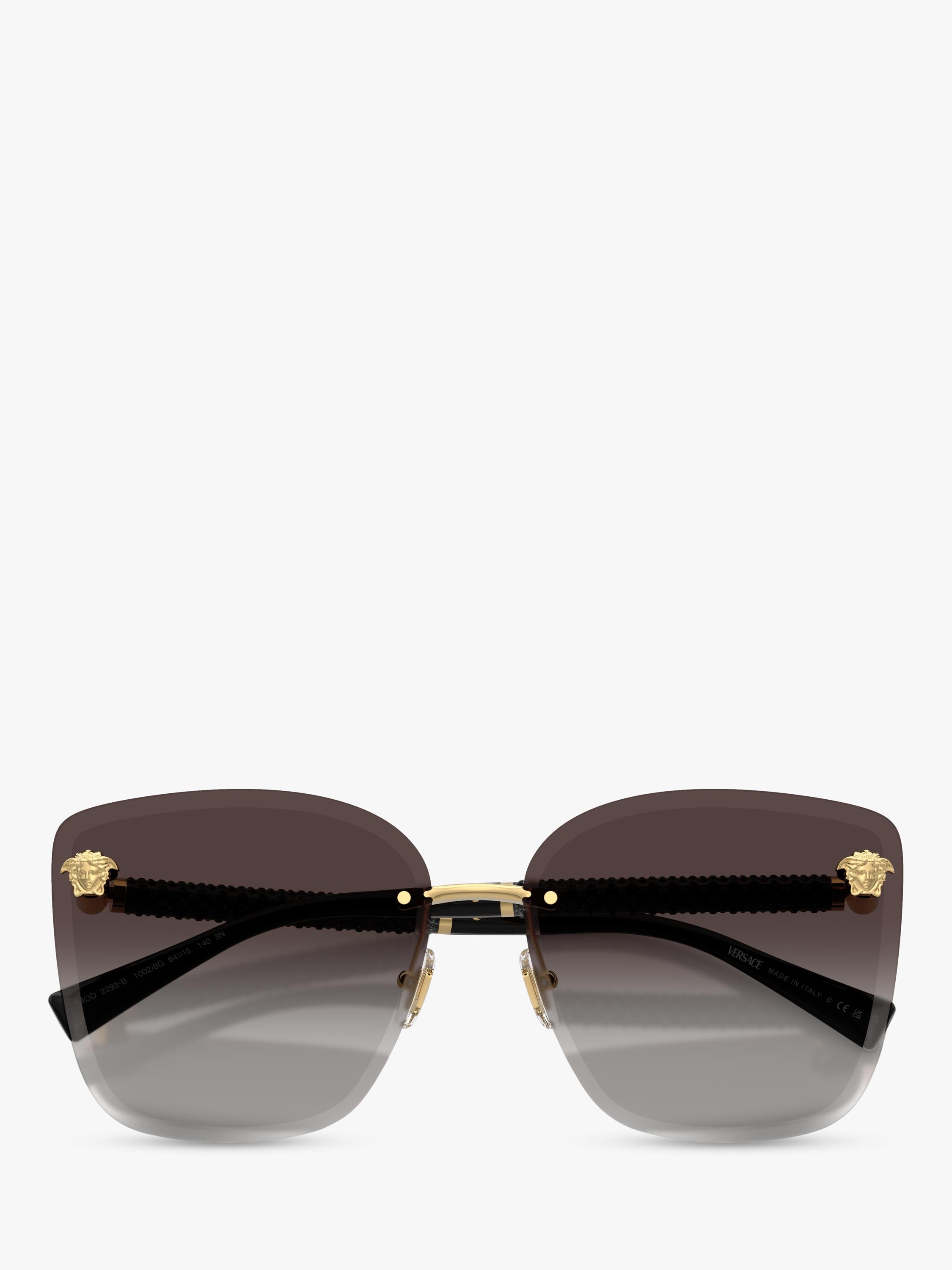 Versace cat's eye sunglasses gold/grey gradient (British brand)