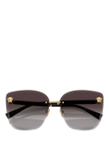 Versace cat's eye sunglasses gold/grey gradient (British brand)