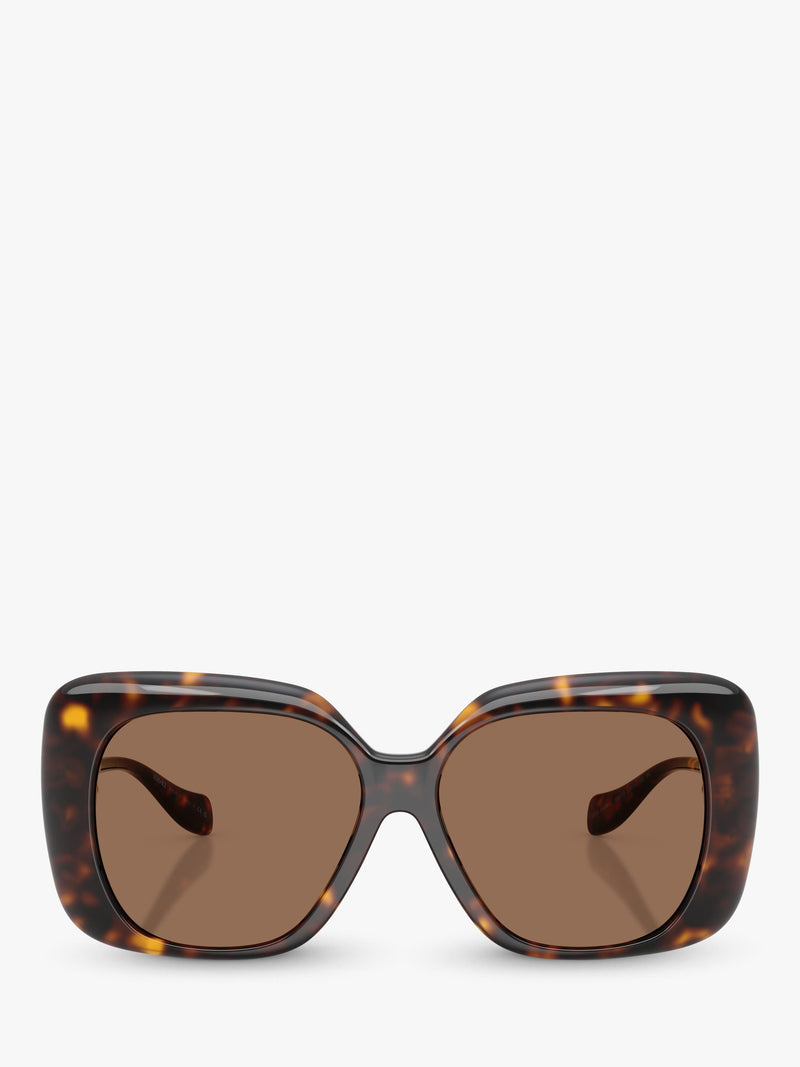 Versace square sunglasses black frame 57mm lens - British product
