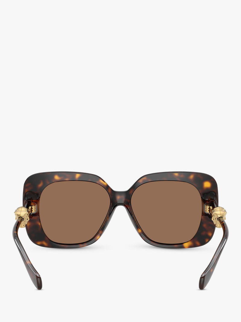 Versace square sunglasses black frame 57mm lens - British product