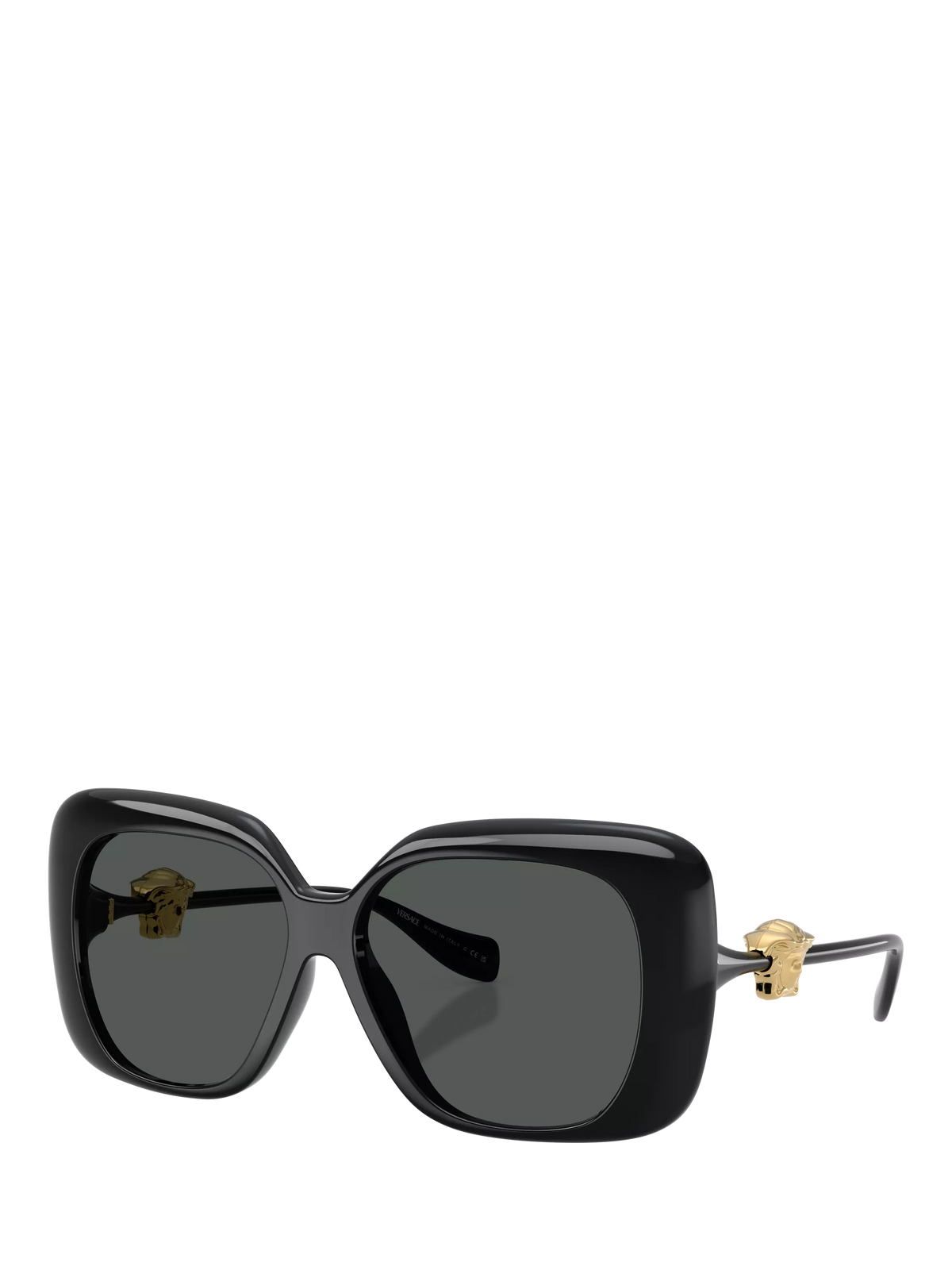 Versace square sunglasses black frame 57mm lens - British product