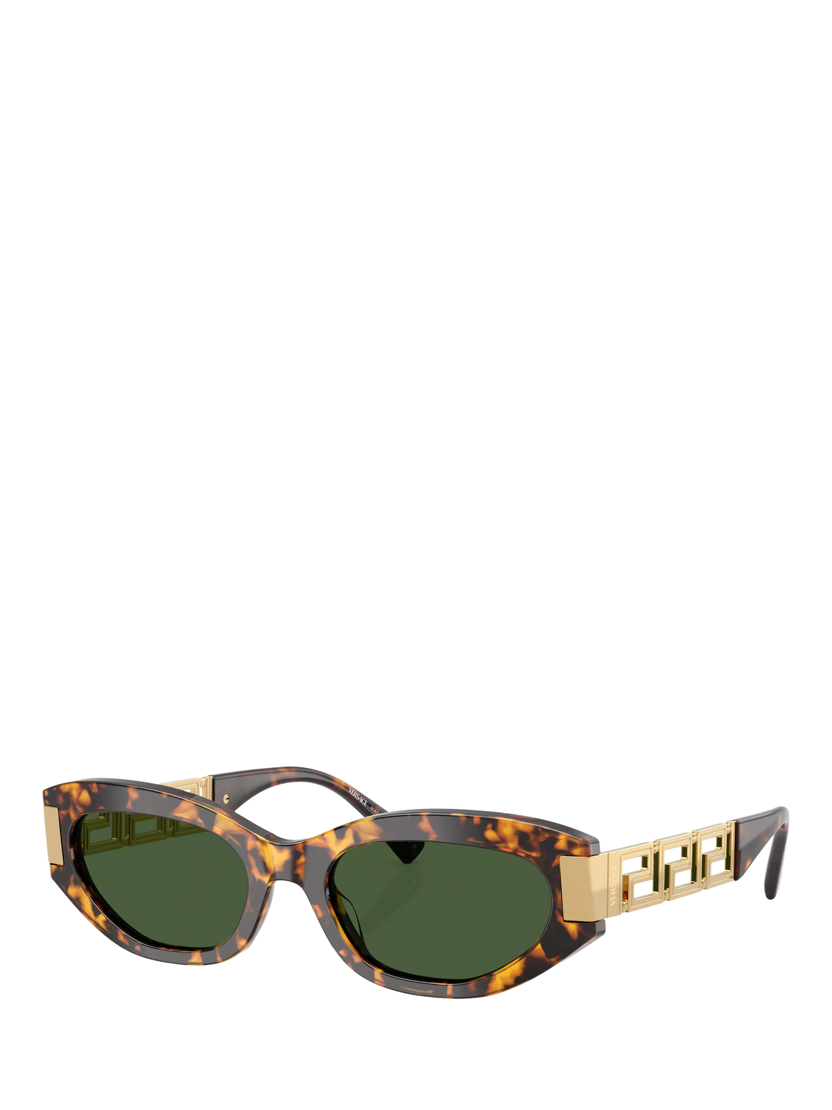 Versace cat eye sunglasses brown tortoise green, UK version