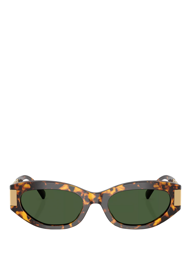Versace cat eye sunglasses brown tortoise green, UK version
