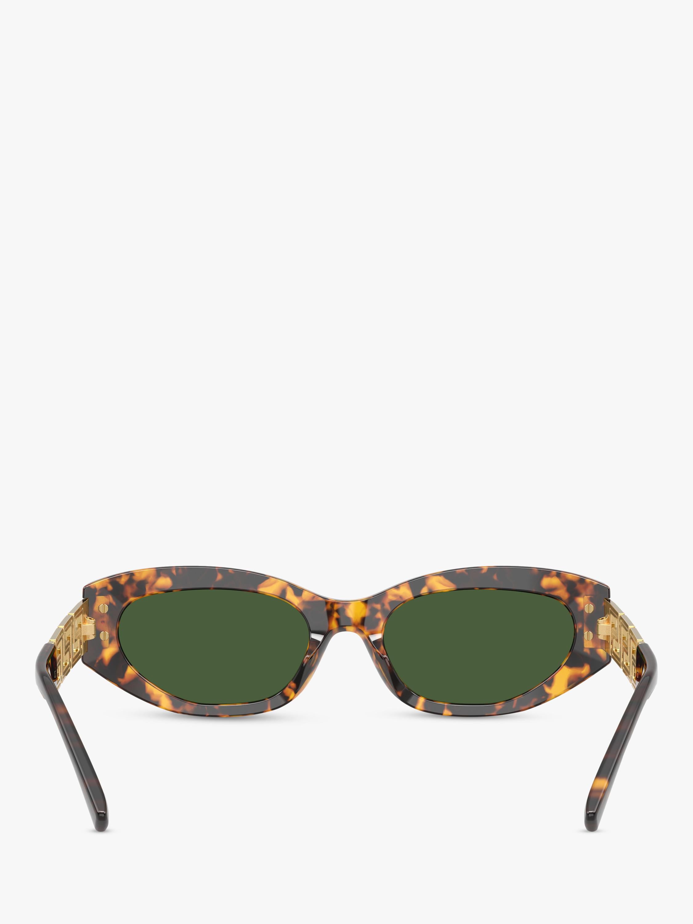 Versace cat eye sunglasses brown tortoise green, UK version