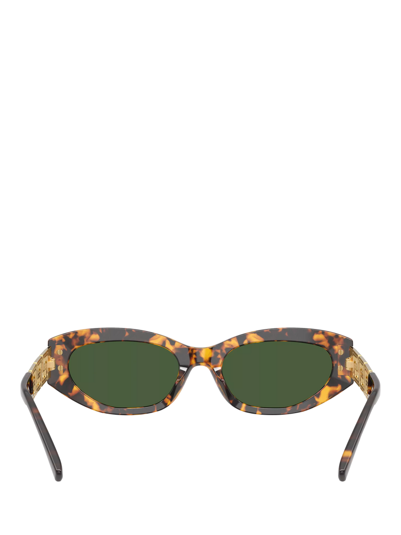 Versace cat eye sunglasses brown tortoise green, UK version
