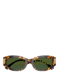 Versace cat eye sunglasses brown tortoise green, UK version