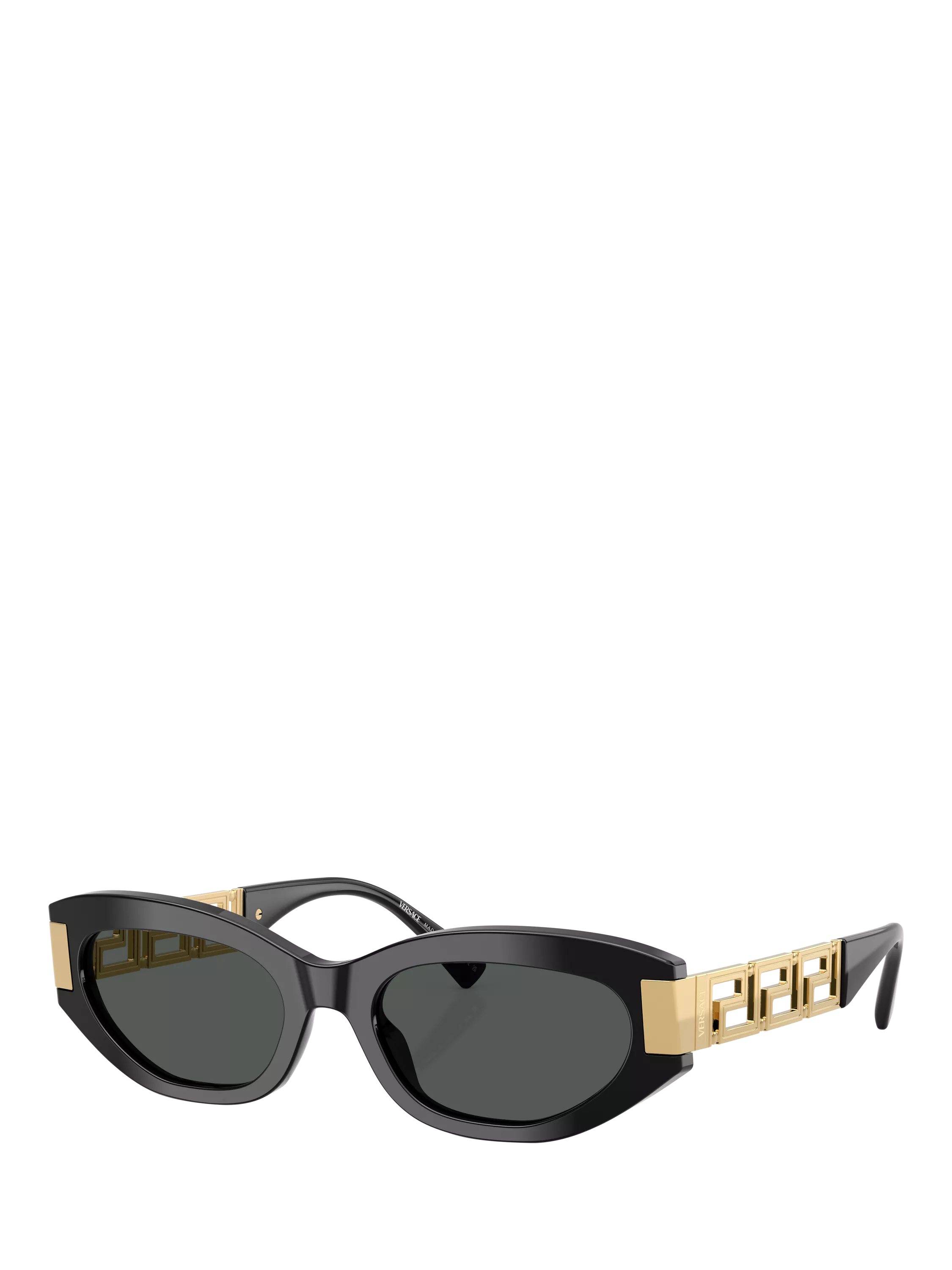 Versace cat's eye sunglasses black frame grey lenses 54mm, UK version