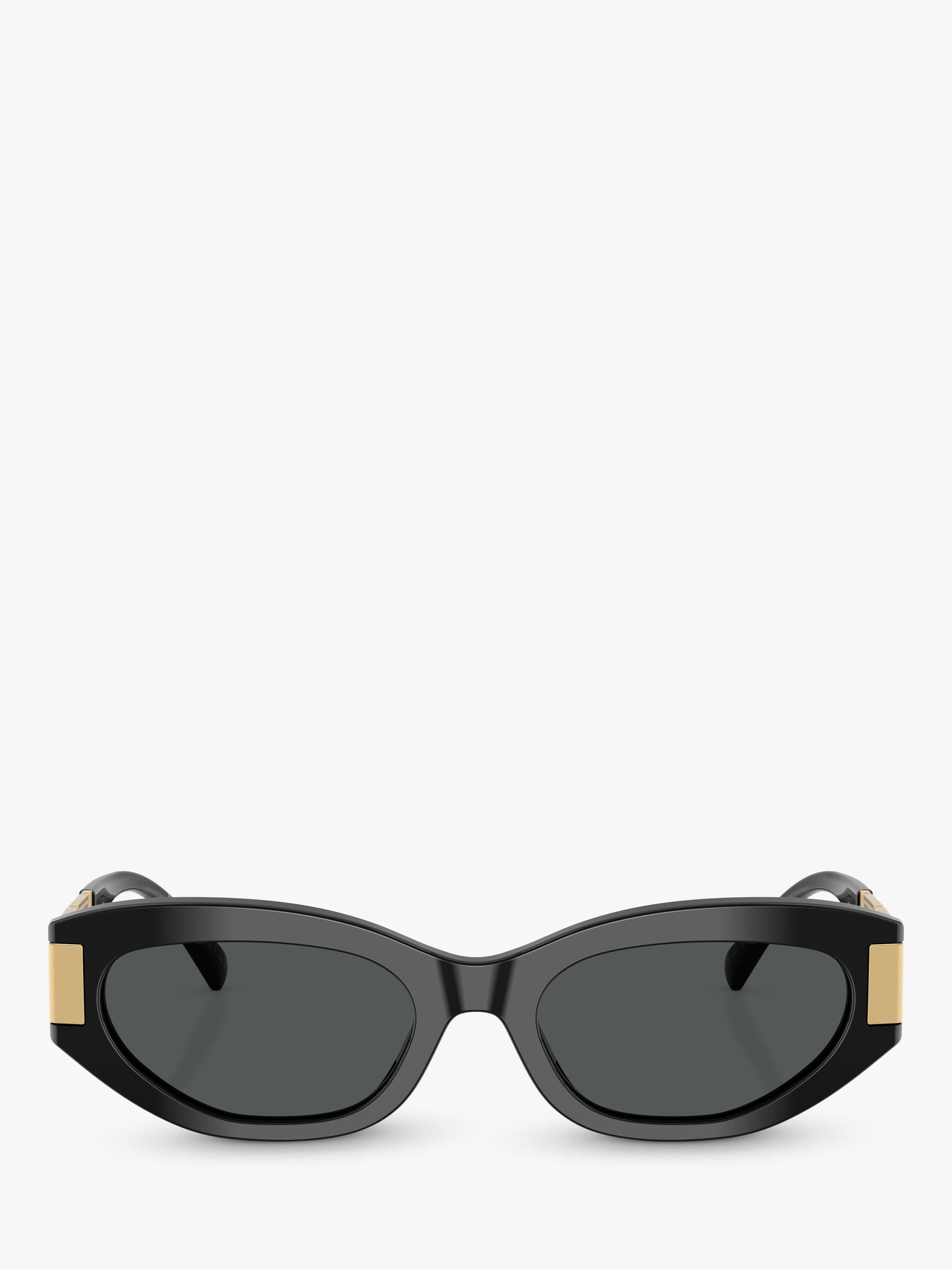Versace cat's eye sunglasses black frame grey lenses 54mm, UK version