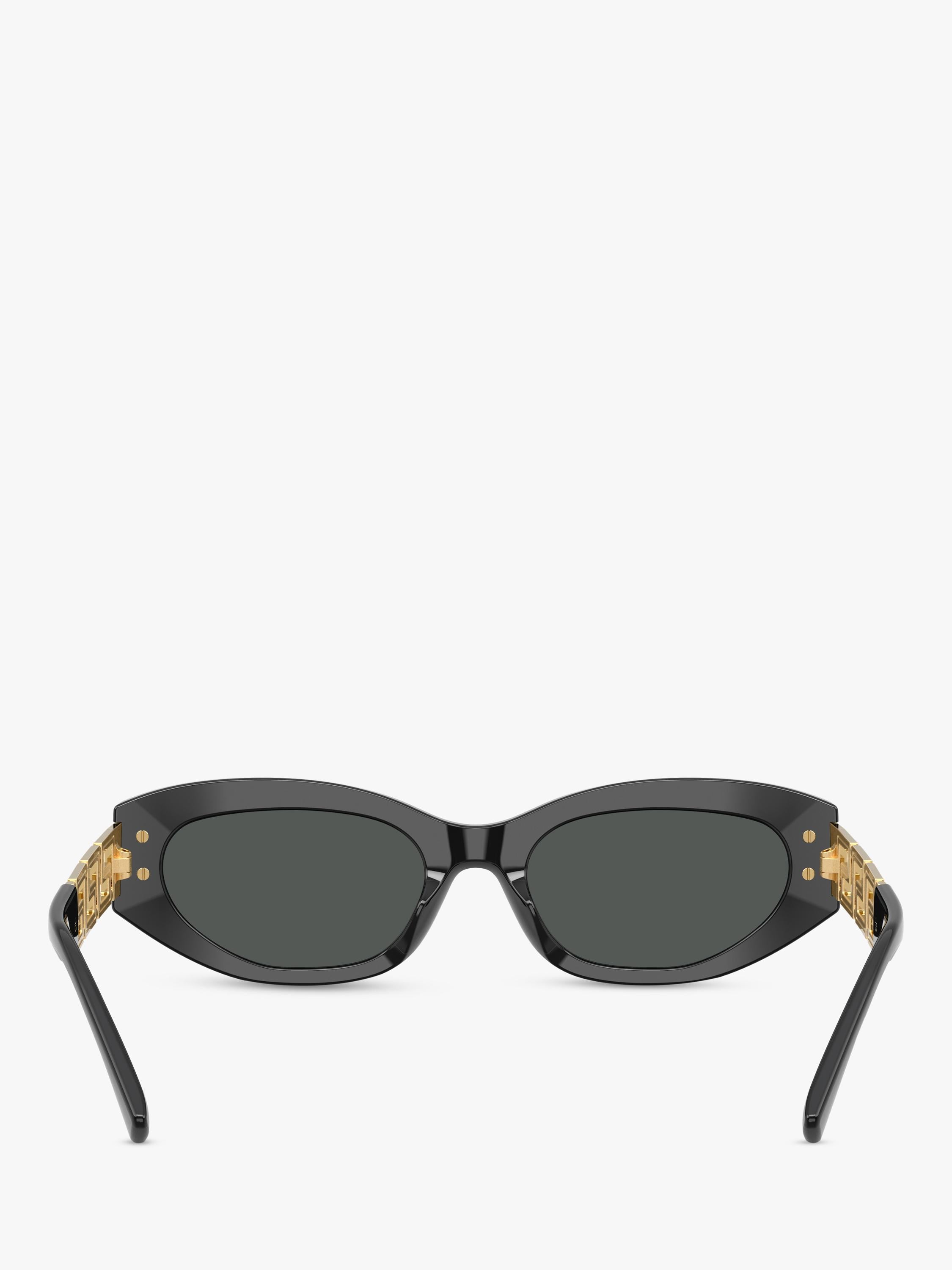 Versace cat's eye sunglasses black frame grey lenses 54mm, UK version
