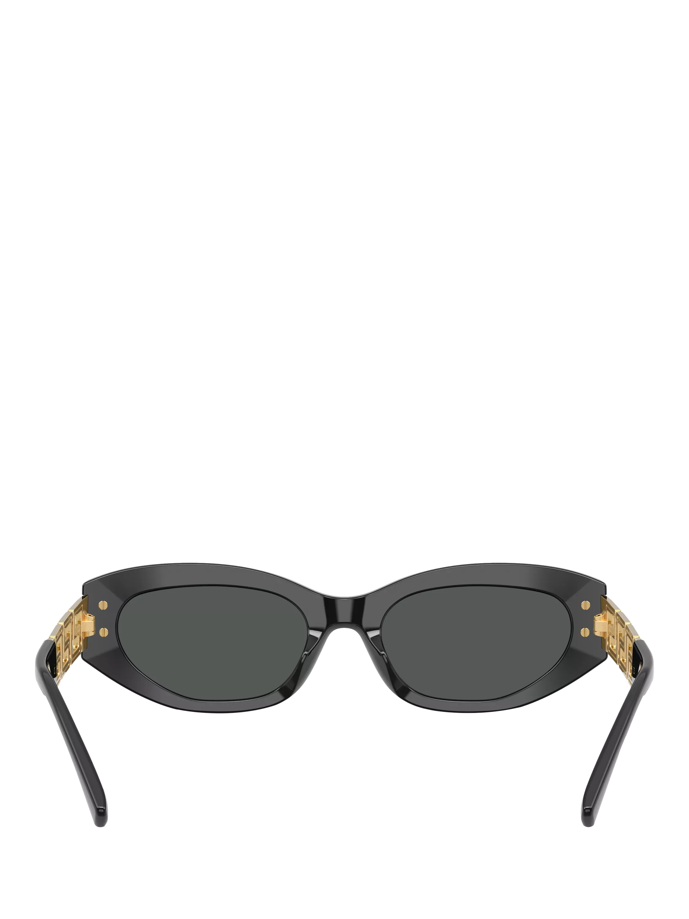 Versace cat's eye sunglasses black frame grey lenses 54mm, UK version