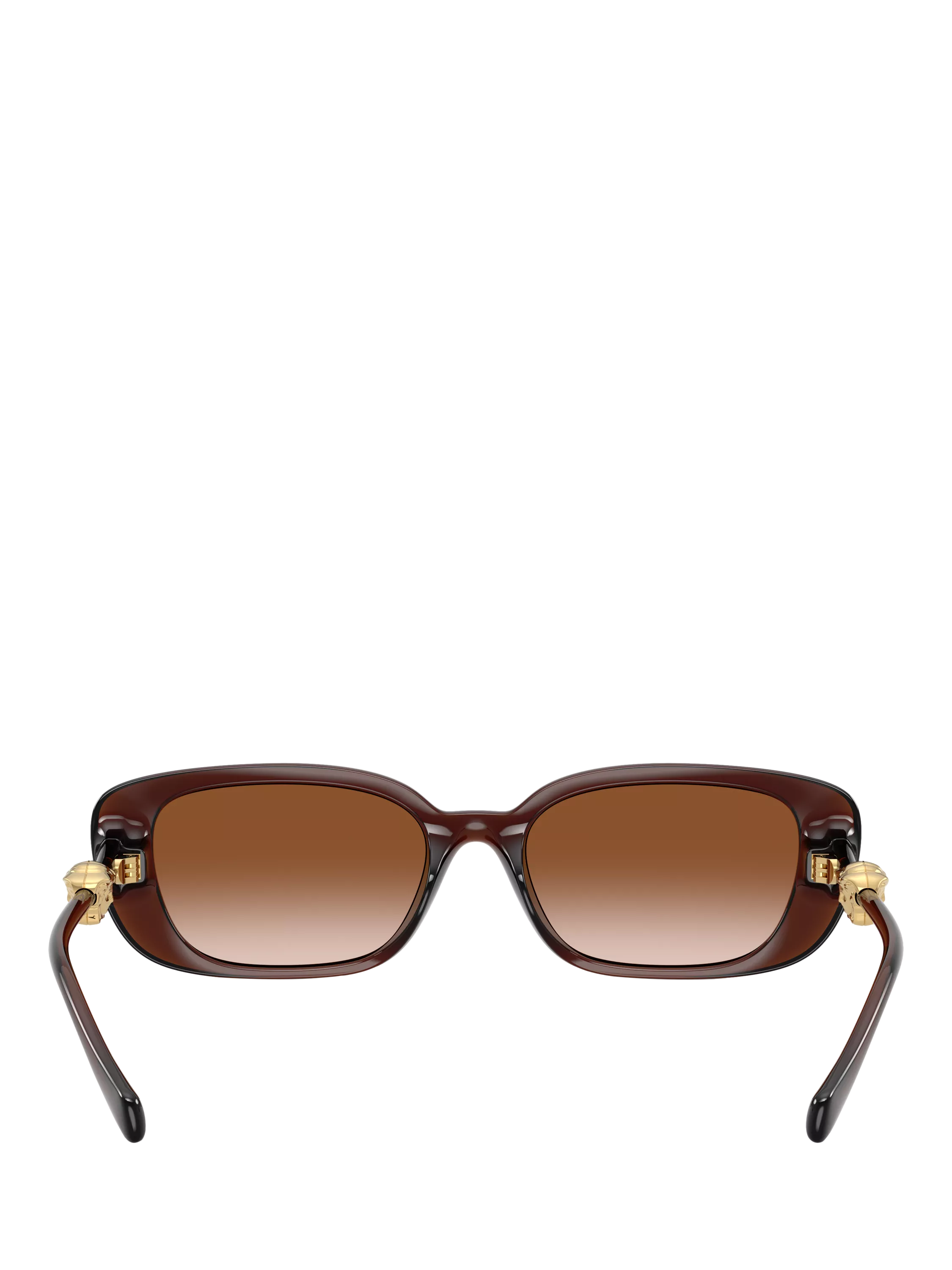 Versace women's pillow sunglasses brown gradient lenses, UK version