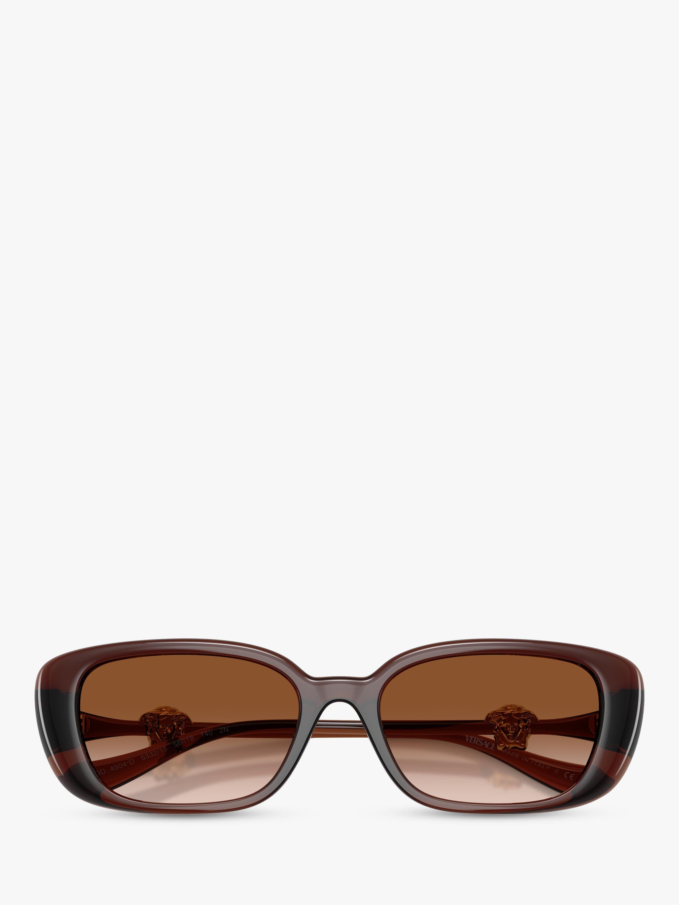 Versace women's pillow sunglasses brown gradient lenses, UK version