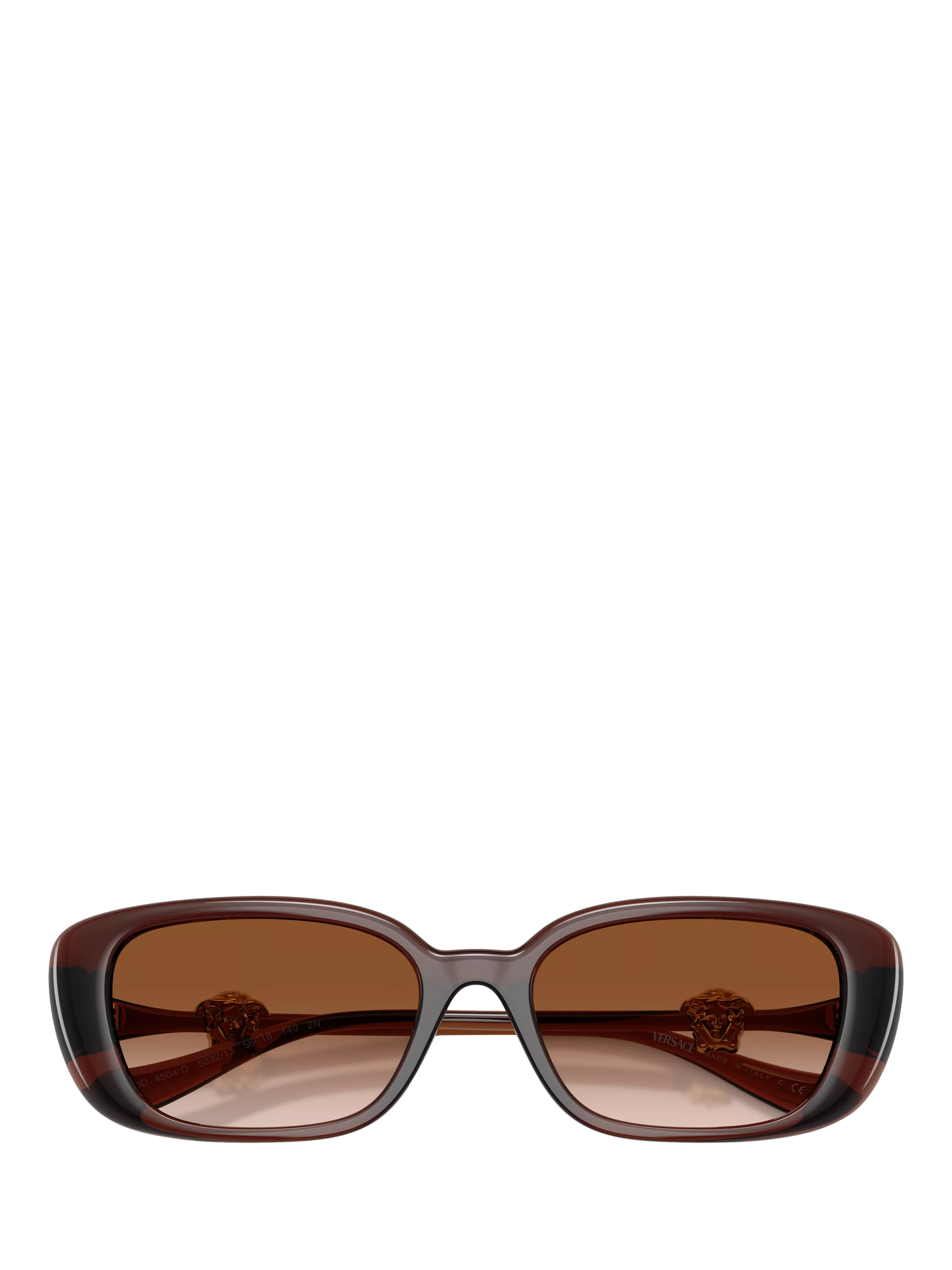 Versace women's pillow sunglasses brown gradient lenses, UK version