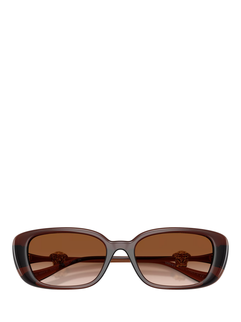 Versace women's pillow sunglasses brown gradient lenses, UK version