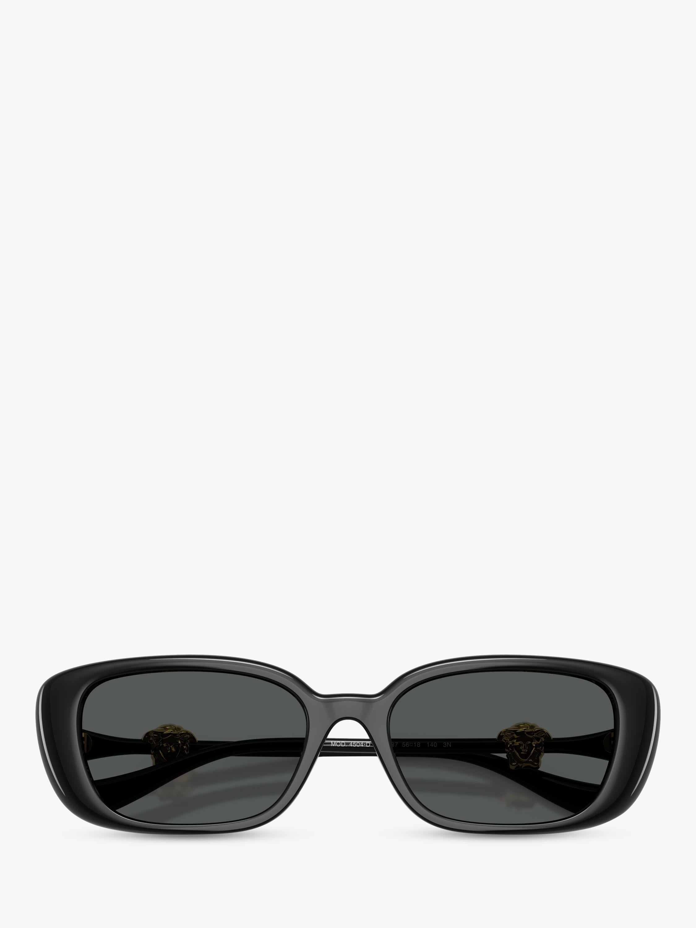 Versace pillow sunglasses black grey gradient lenses (British brand)