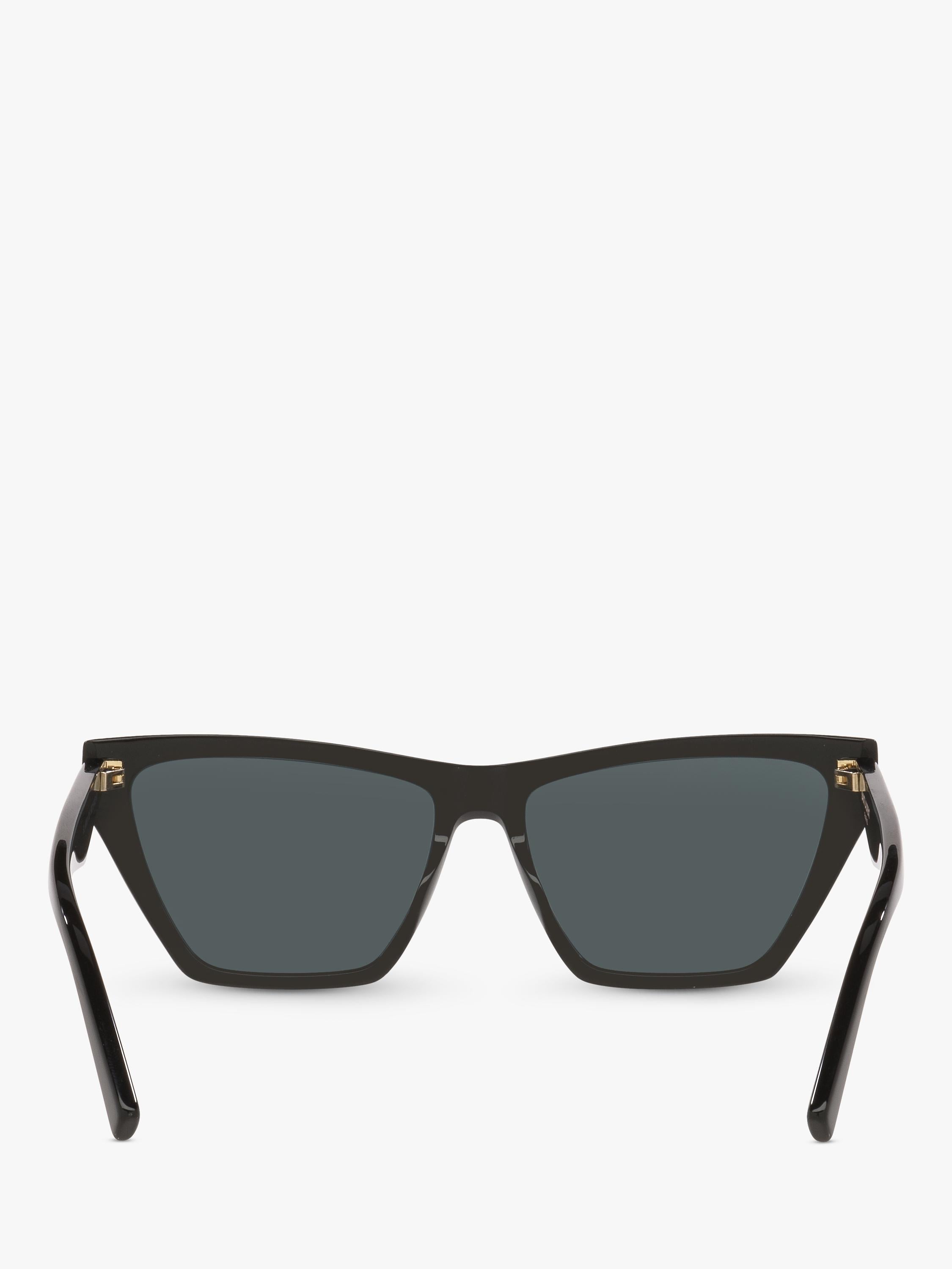 Yves Saint Laurent cat eye sunglasses 58mm black acetate (British brand)