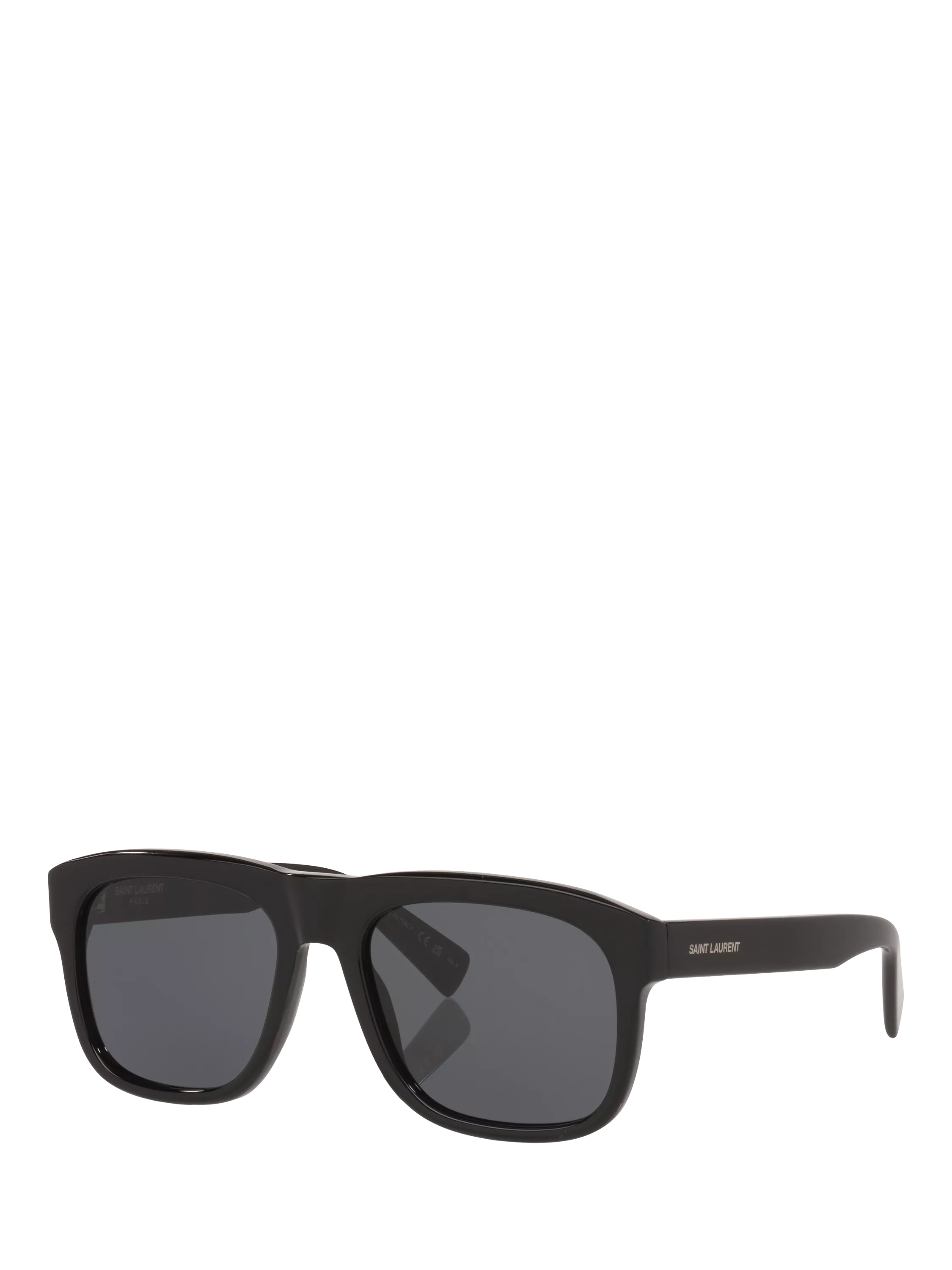 Yves Saint Laurent men's rectangular black sunglasses - British product