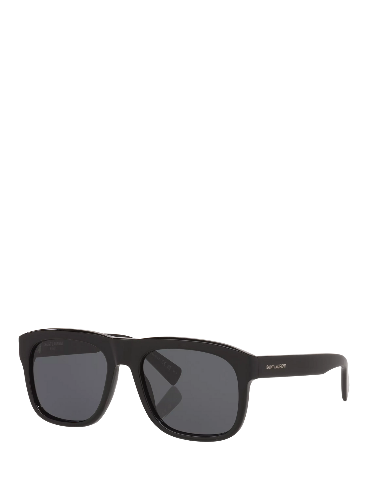Yves Saint Laurent men's rectangular black sunglasses - British product