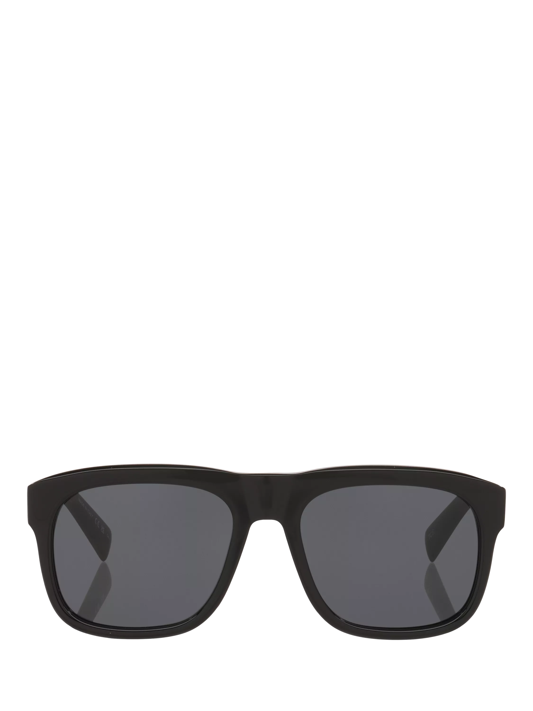 Yves Saint Laurent men's rectangular black sunglasses - British product