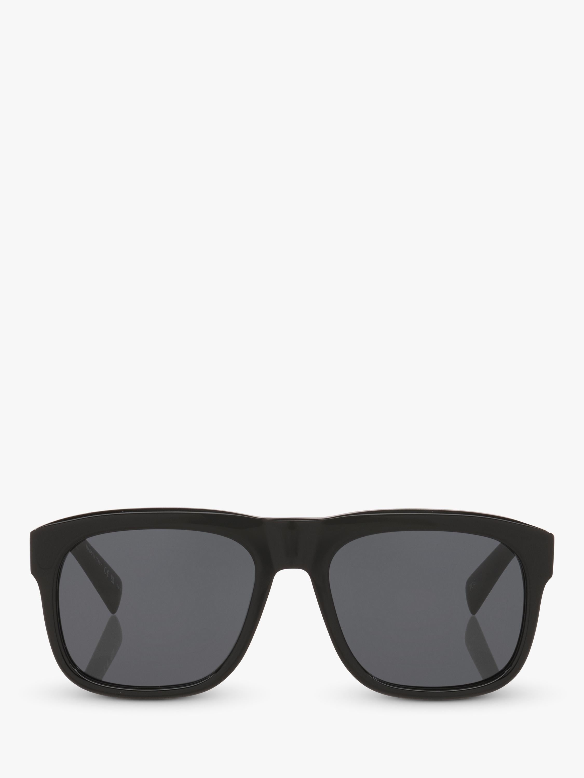 Yves Saint Laurent men's rectangular black sunglasses - British product