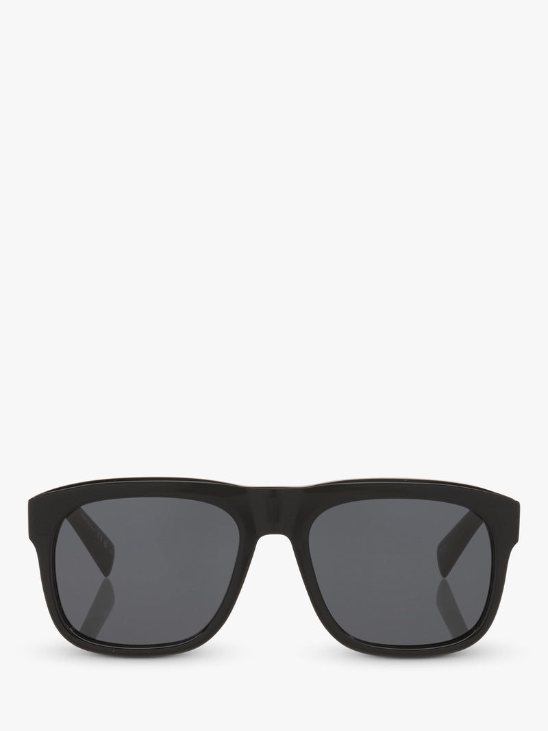 Yves Saint Laurent men's rectangular black sunglasses - British product