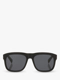 Yves Saint Laurent men's rectangular black sunglasses - British product