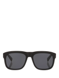Yves Saint Laurent men's rectangular black sunglasses - British product