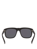 Yves Saint Laurent men's rectangular black sunglasses - British product