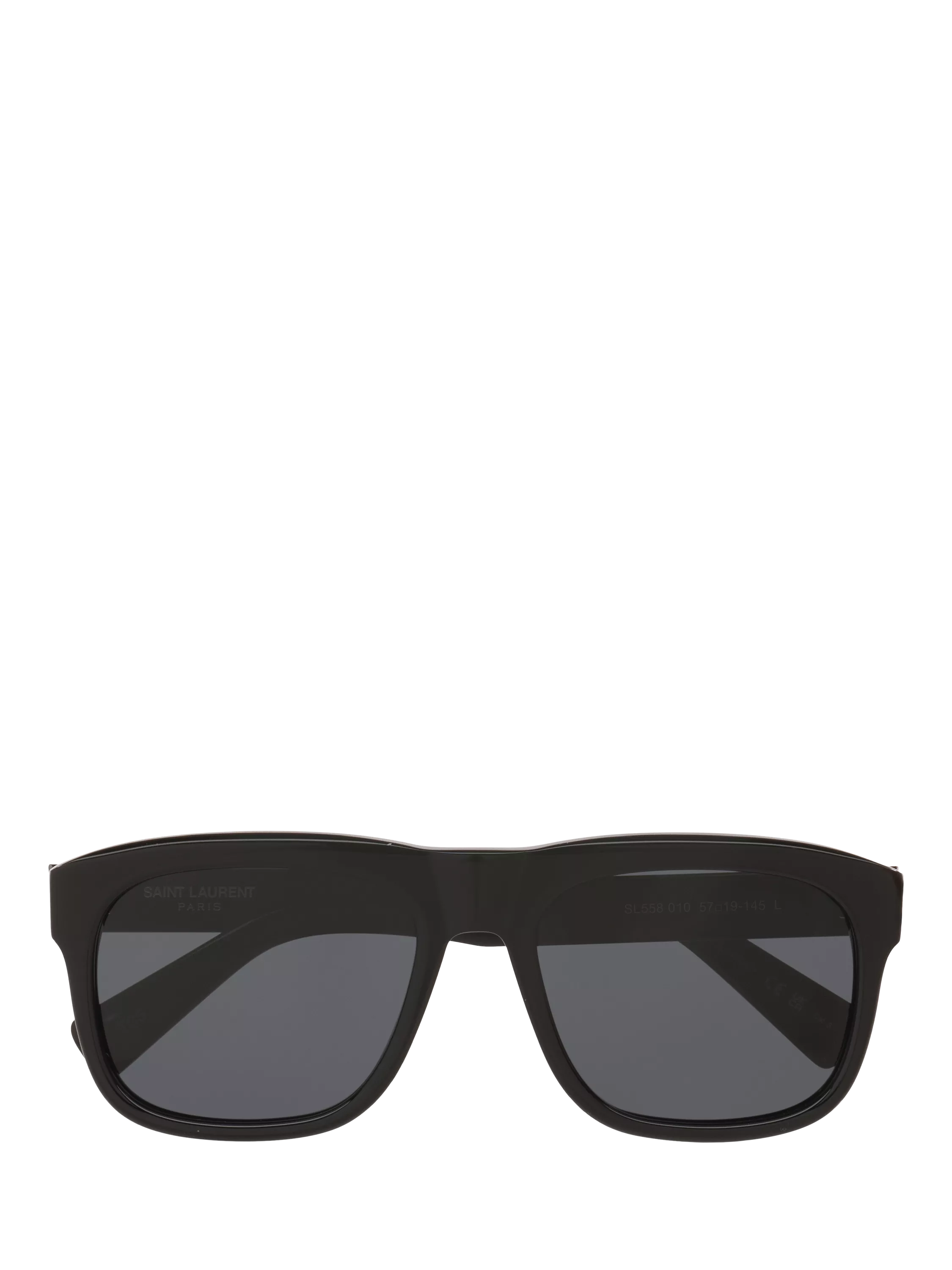 Yves Saint Laurent men's rectangular black sunglasses - British product