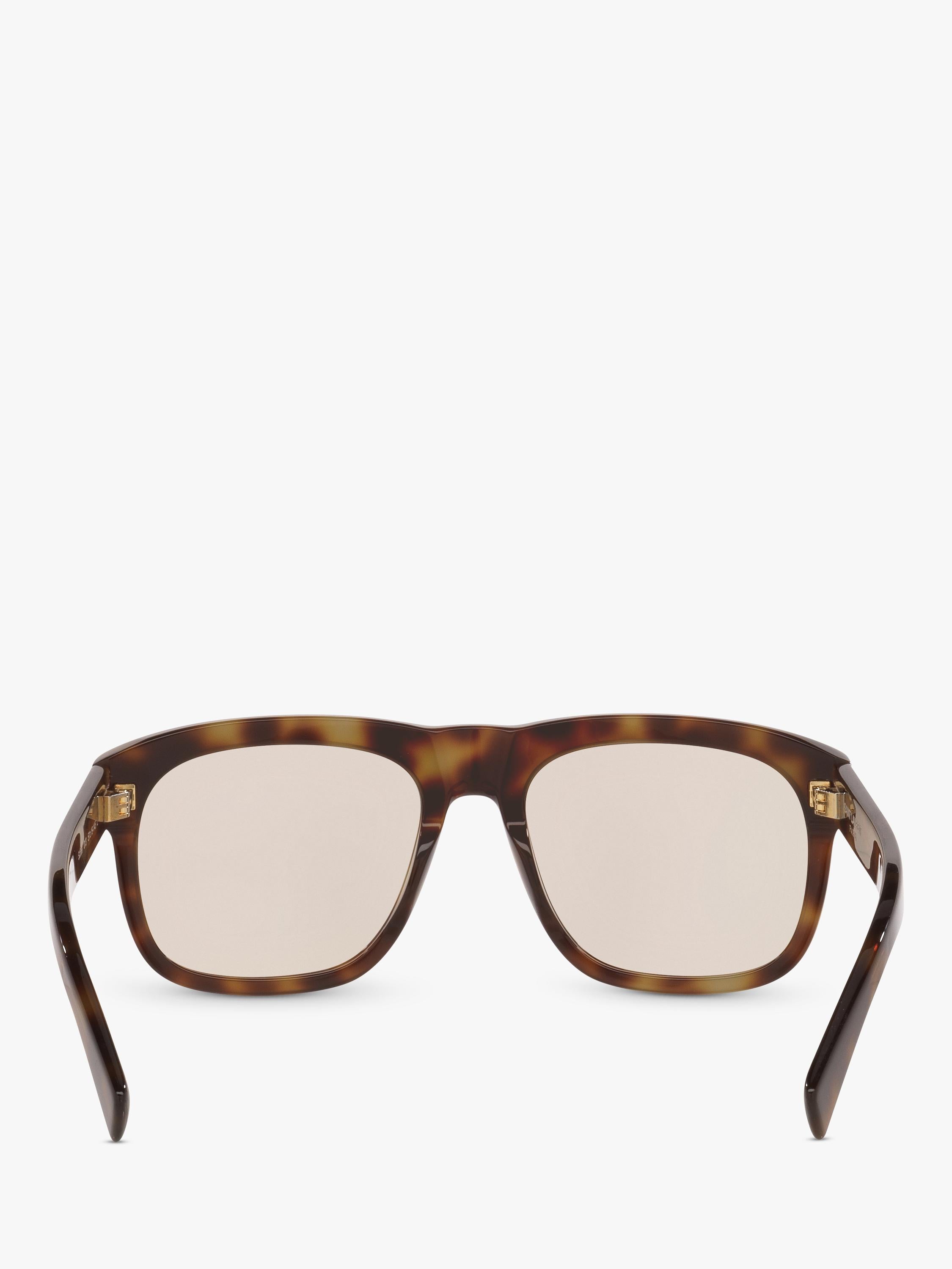 YSL square sunglasses tortoise brown beige, imported from the UK