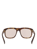 YSL square sunglasses tortoise brown beige, imported from the UK