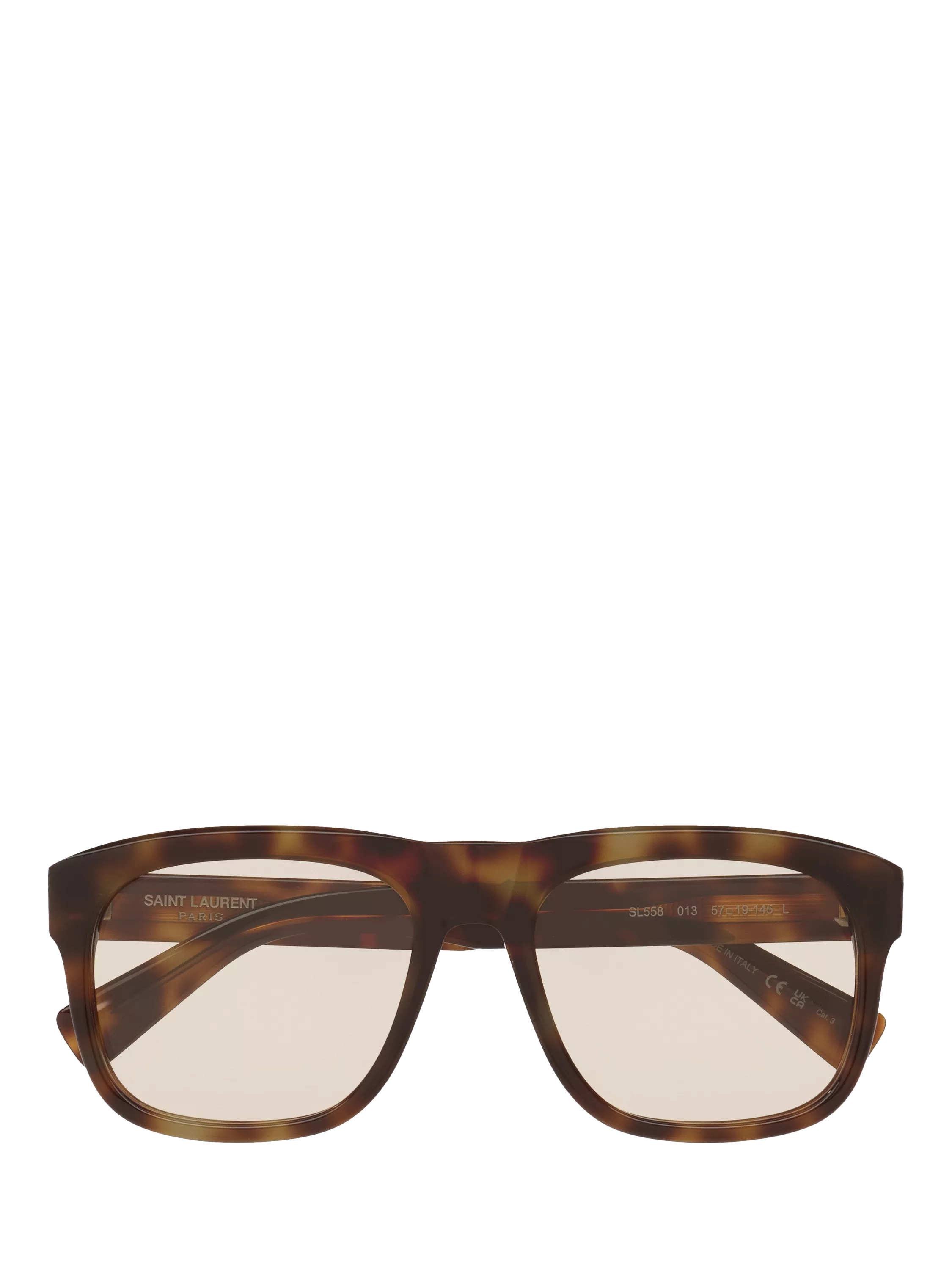 YSL square sunglasses tortoise brown beige, imported from the UK