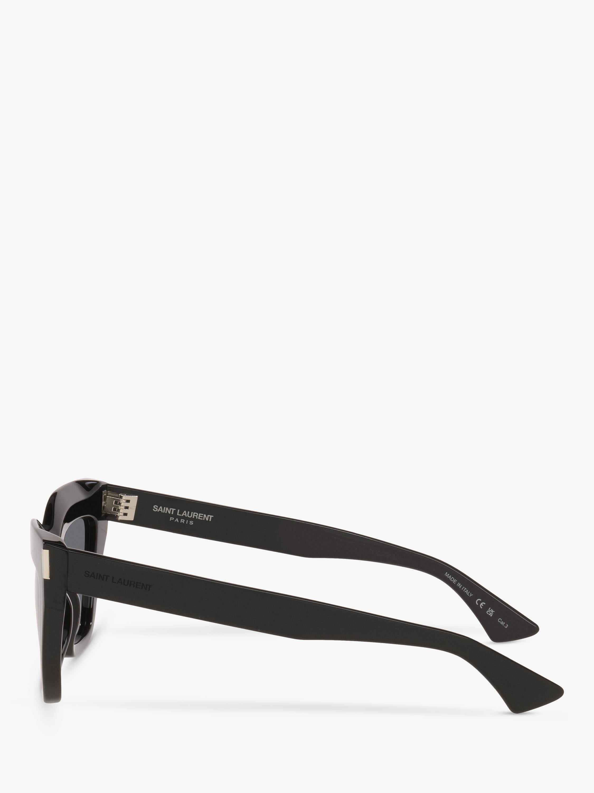 YSL cat eye sunglasses black acetate (British brand)