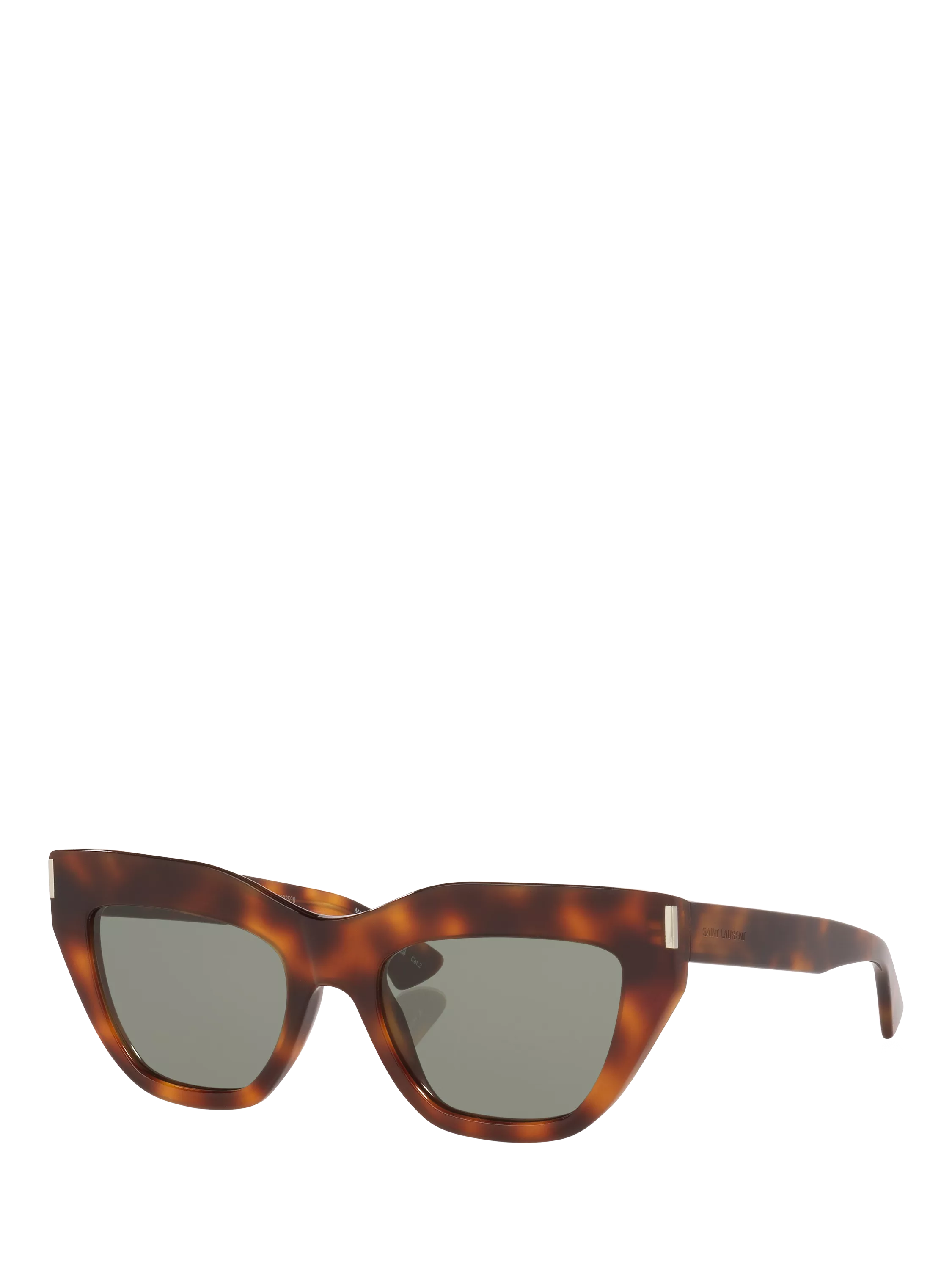 Yves Saint Laurent cat eye sunglasses tortoise brown (British brand)