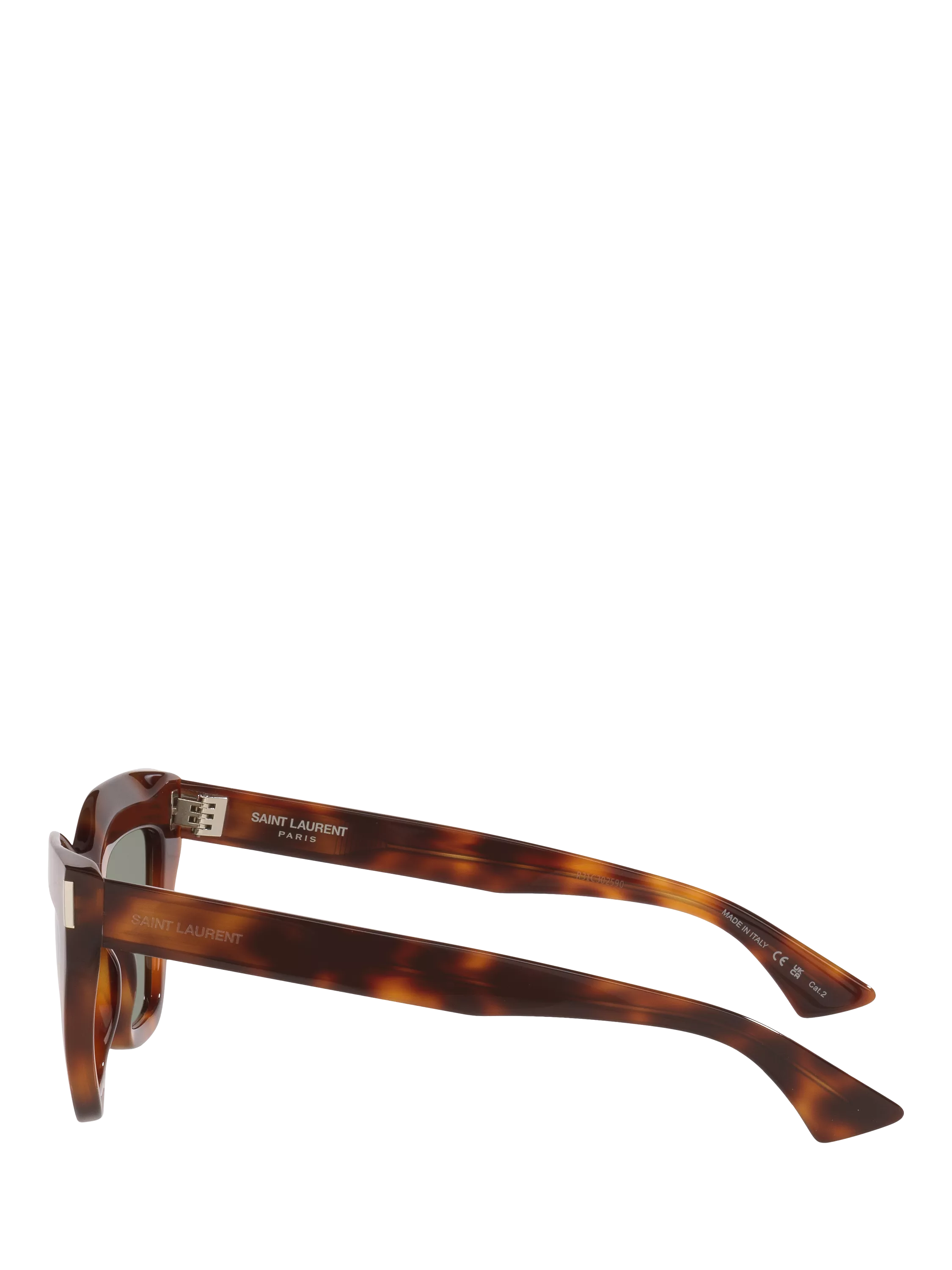 Yves Saint Laurent cat eye sunglasses tortoise brown (British brand)