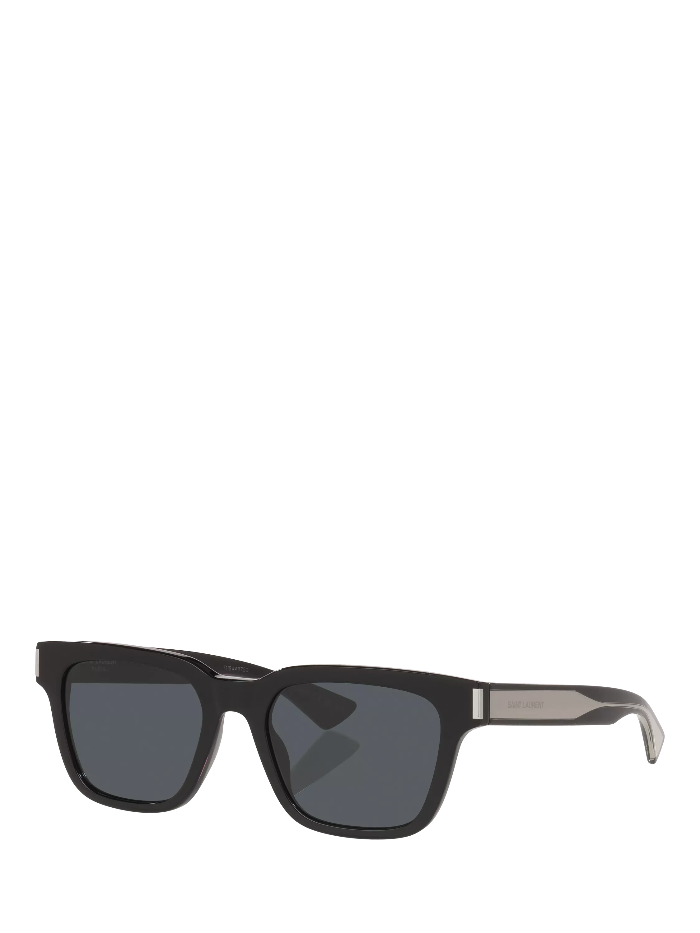 Yves Saint Laurent rectangular black sunglasses with 53mm lens (British brand)